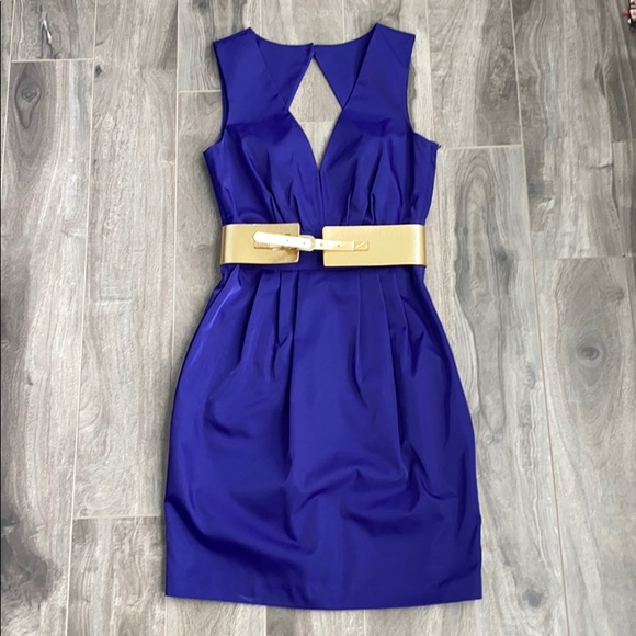 Women’s H&M v-neck open back formal dress - Picture 5 of 6